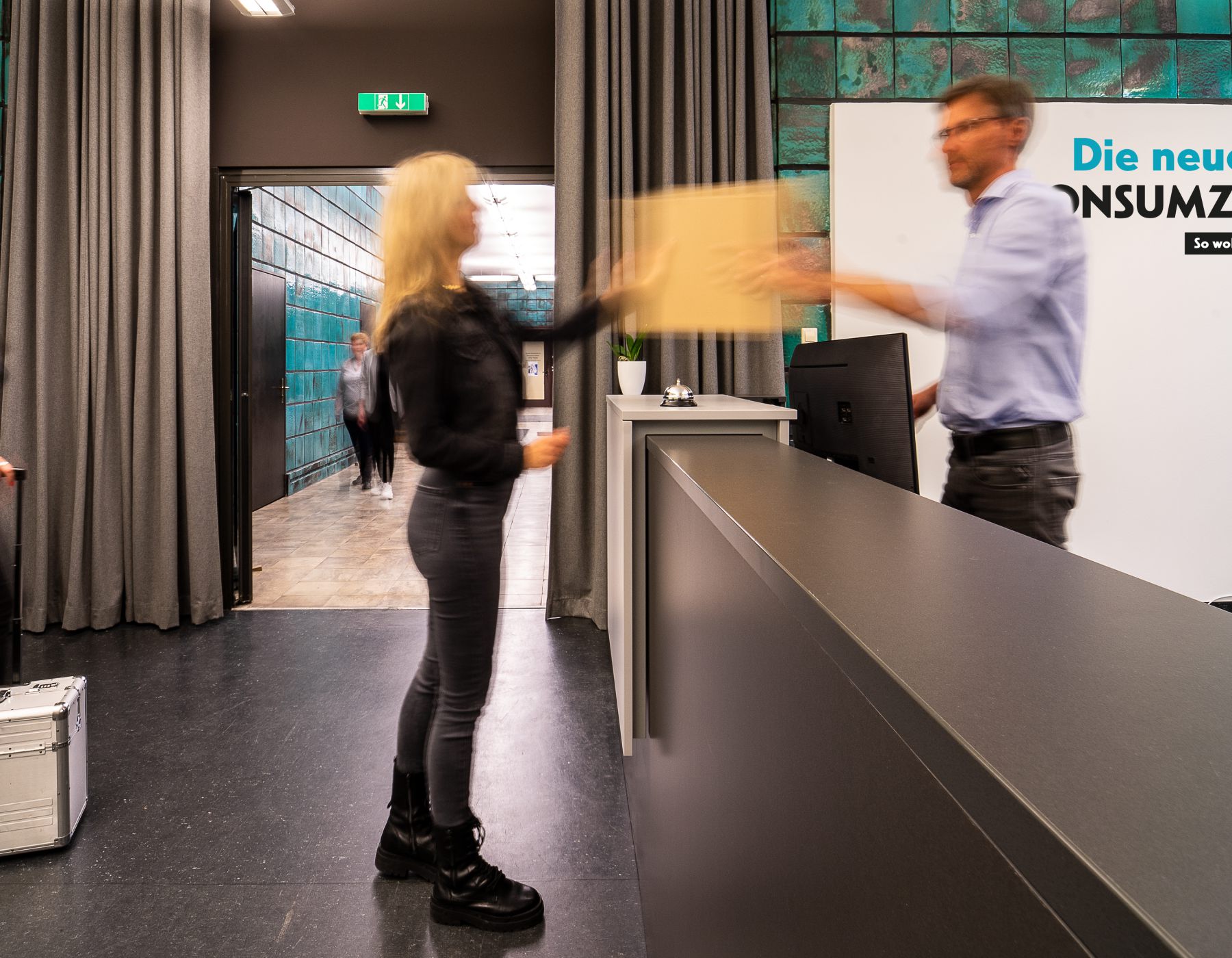Empfang der Konsumzentrale Leipzig